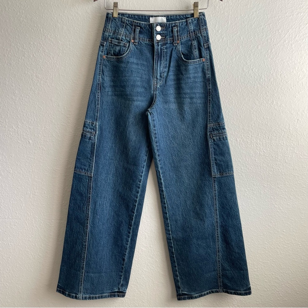Habitual Cargo Extra Wide-Leg Jeans